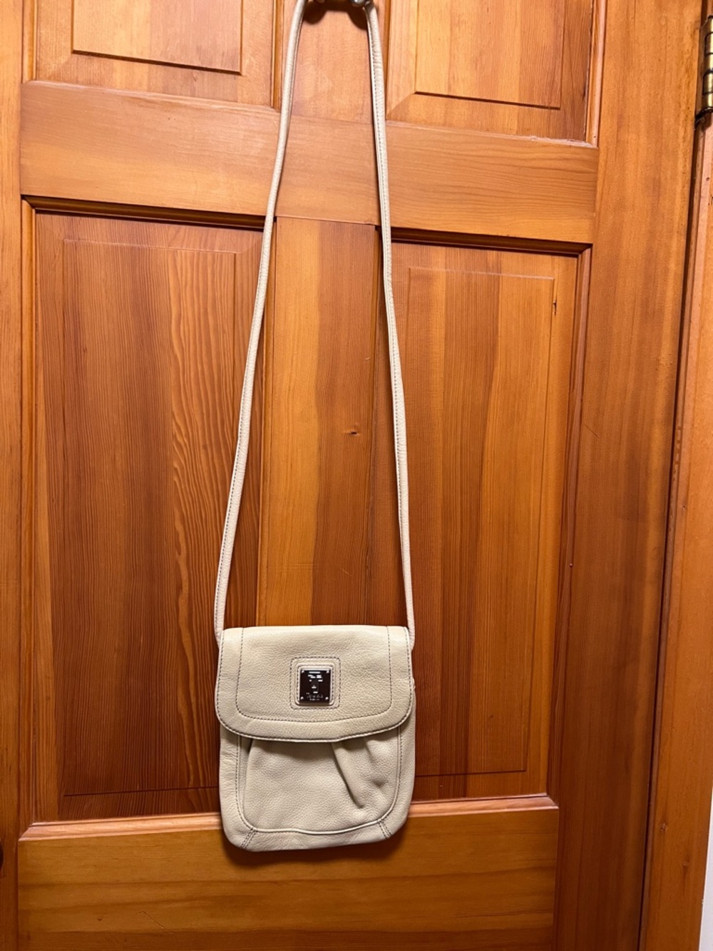 Tignanello Cream Crossbody Bag